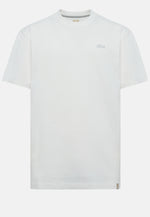 White Cotton Blend T-Shirt