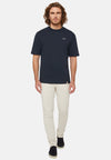 Navy Organic Cotton Blend T-Shirt