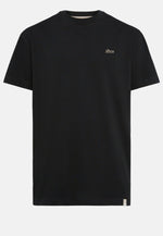 Black Organic Cotton Blend T-Shirt