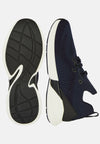 Willow Trainers in Navy Blue Recycled Yarn