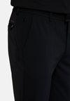 Black B-Tech Stretch Nylon Trousers