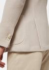 Cream B-Jersey Cotton Jacket