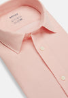 Pink Regular Fit Tencel Linen Shirt