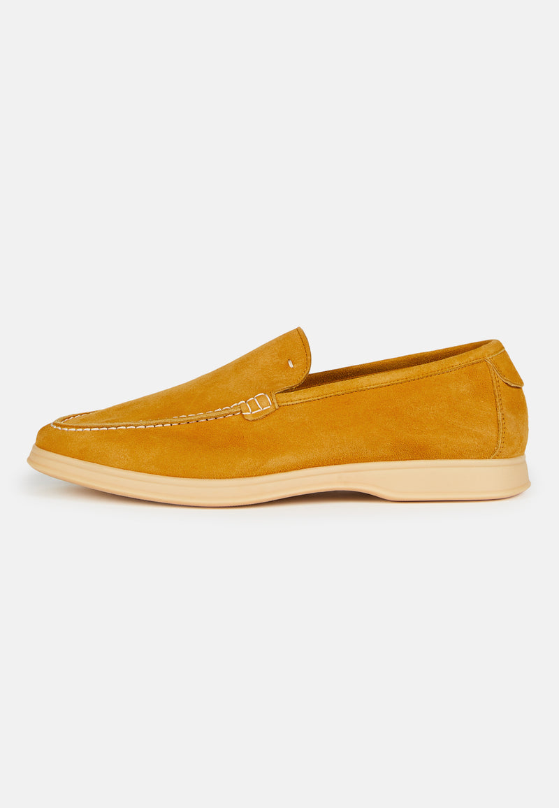 Suede Loafers