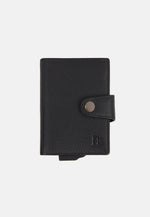 Black Leather Credit Card Holder