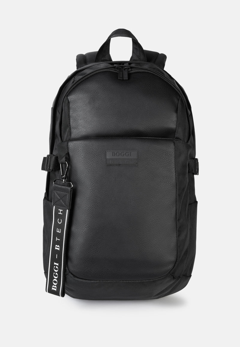 Black Backpack In Technical Fabric