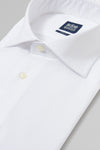 Slim Fit White Shirt With Windsor Collar