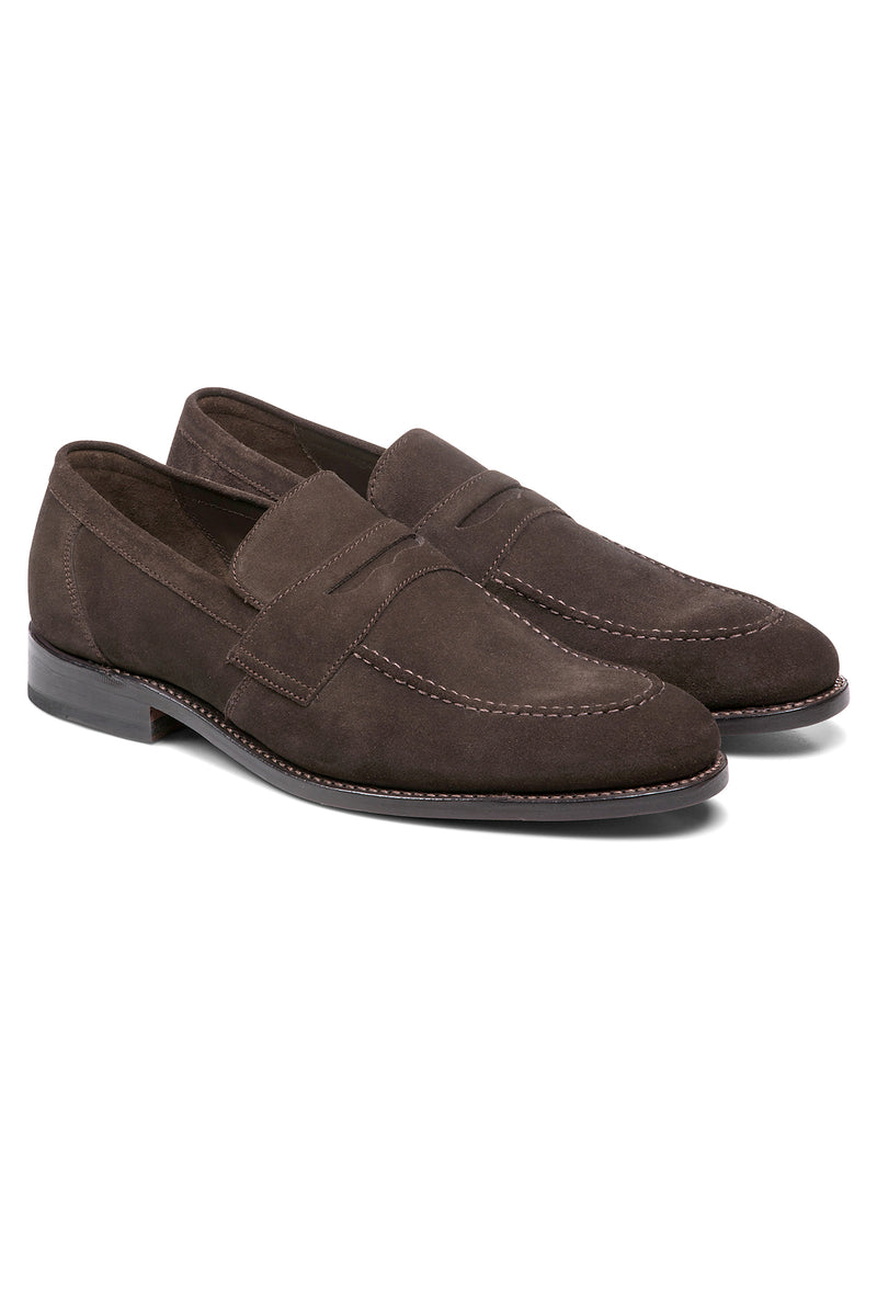 ENGLISH SUEDE LOAFER WITH GOODYEAR CONSTRUCTION