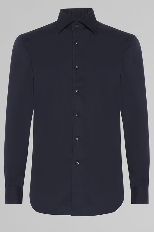 Navy Slim Shirt