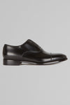 Black Leather Oxford Shoes