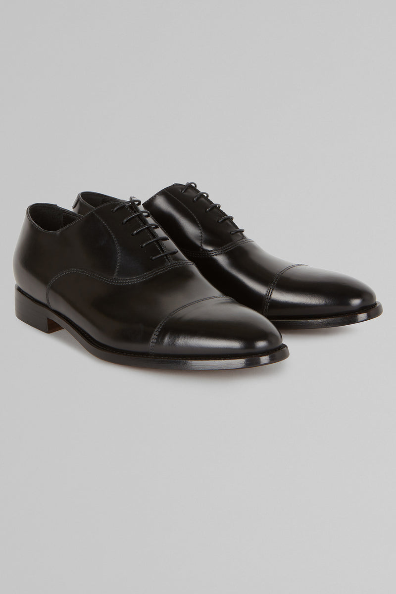 Smooth Leather Oxford Shoes