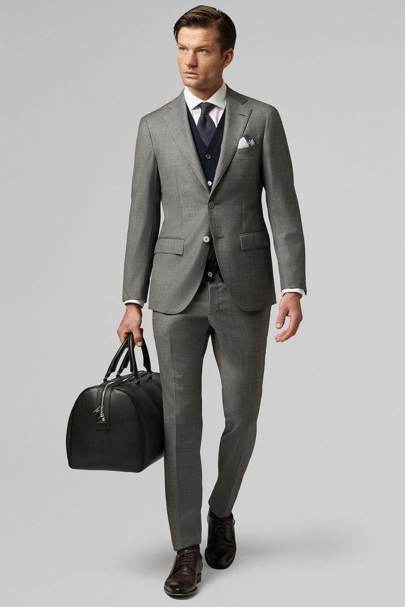 Grey Super 110 Wool Jacket