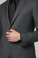 Medium Grey Wool Paris Suit Jacket
