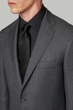 Medium Grey Wool Paris Suit Jacket