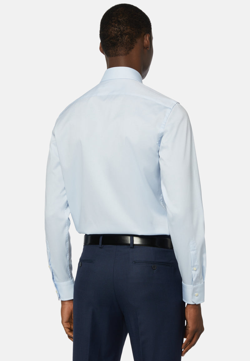stretch p.point windsor collar shirt slim fit