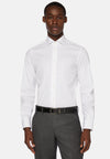 Slim Fit White Shirt in Stretch Cotton