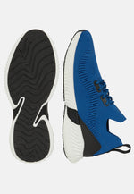 Royal Blue Recycled Yarn Willow Trainers