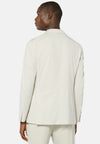 White B Tech Stretch Nylon Jacket
