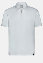 Polo Shirt in Sustainable High-Performance Fabric