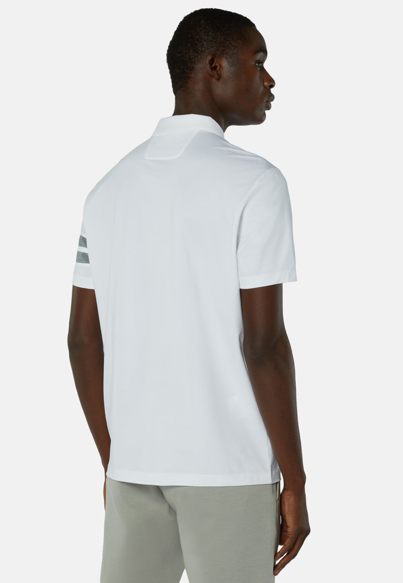 Polo Shirt in Sustainable High-Performance Jersey