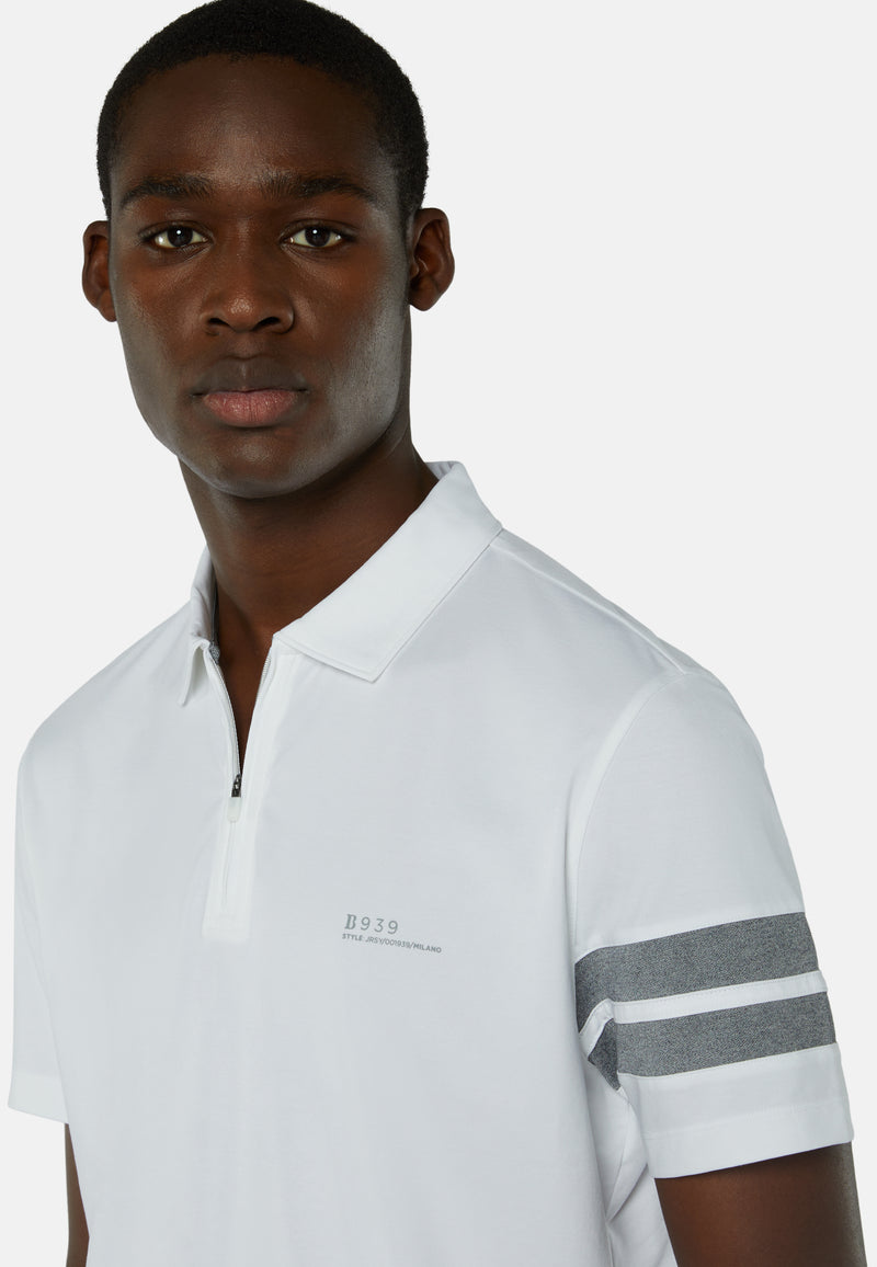 Polo Shirt in Sustainable High-Performance Jersey