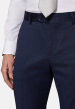 Navy Pinpoint Pure Wool Suit