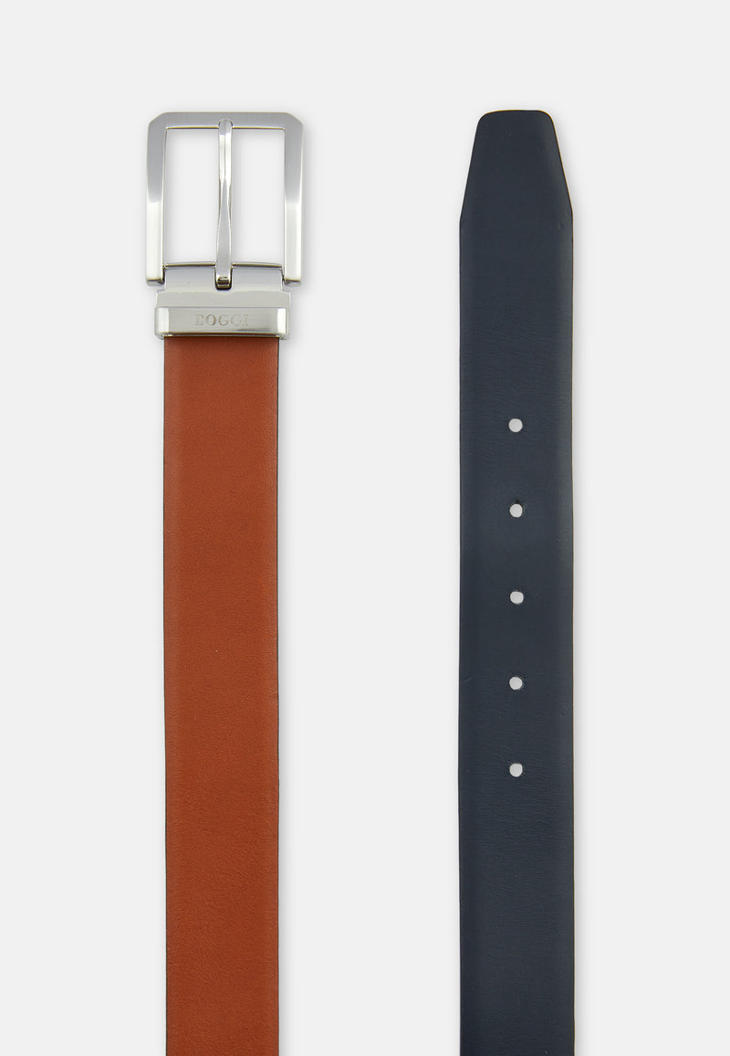 Reversible Buffed Leather Belt
