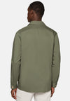 Stretch Cotton/Nylon Link Shirt Jacket
