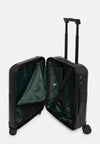 Black Polycarbonate Cage Trolley Suitcase