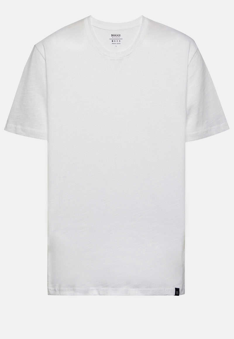 Organic Cotton Slub Jersey T-Shirt