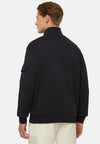 Full-Zip Cotton Sweatshirt