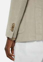 Beige Tencel/Linen/Cotton Jacket