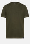 T-Shirt in Stretch Linen Jersey