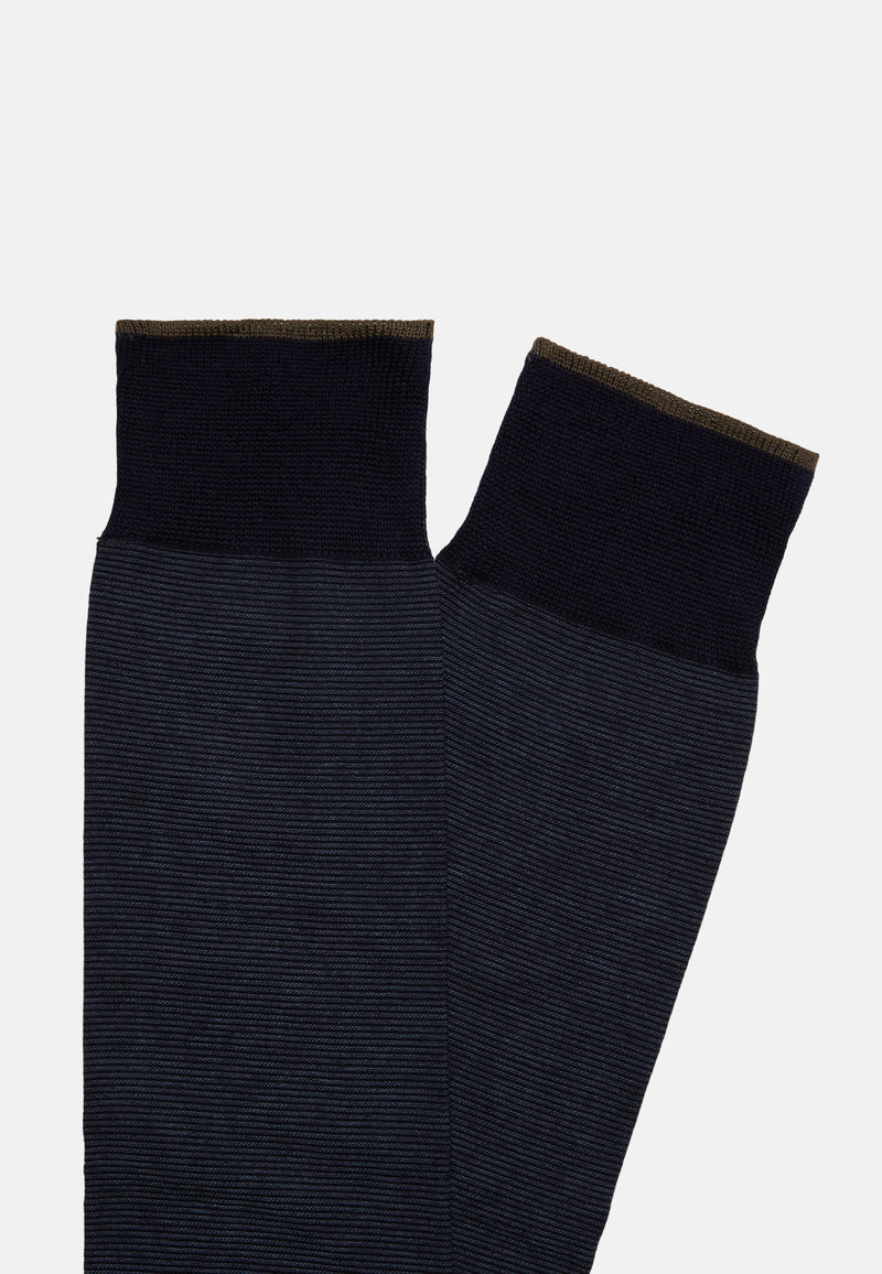 Striped Socks in Organic Cotton