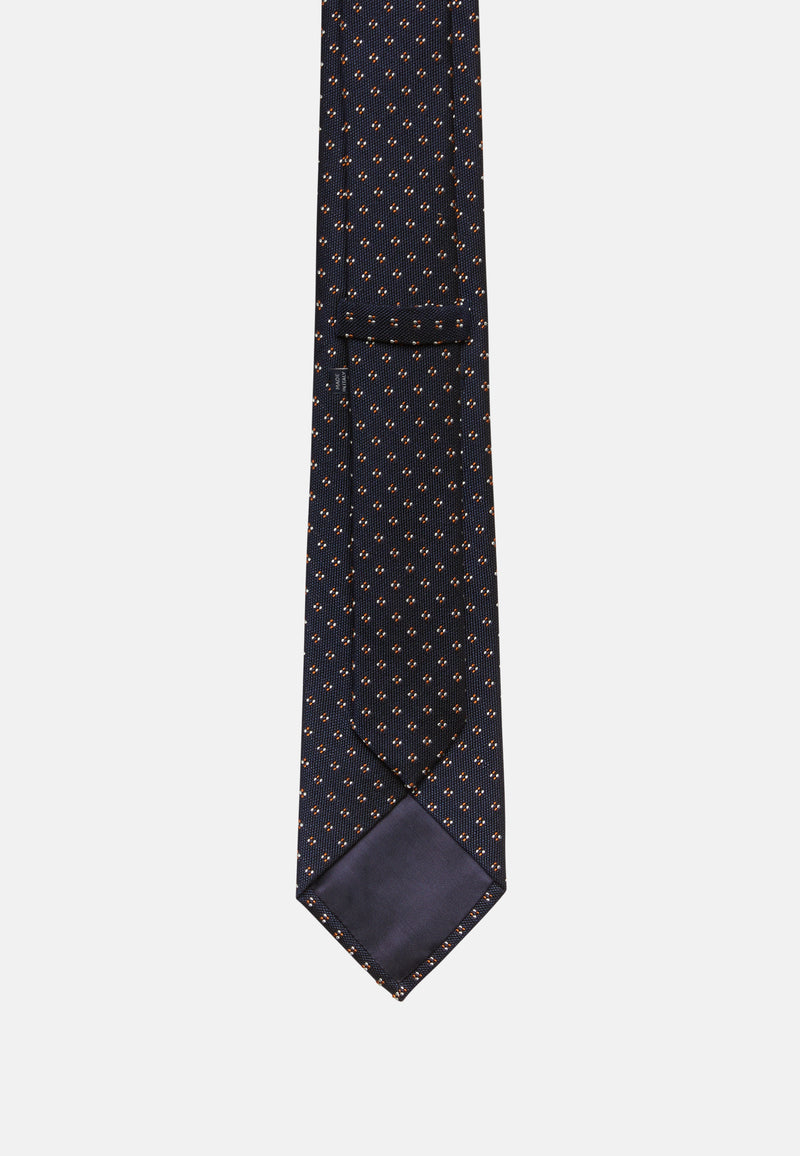 Micro Design Silk Tie