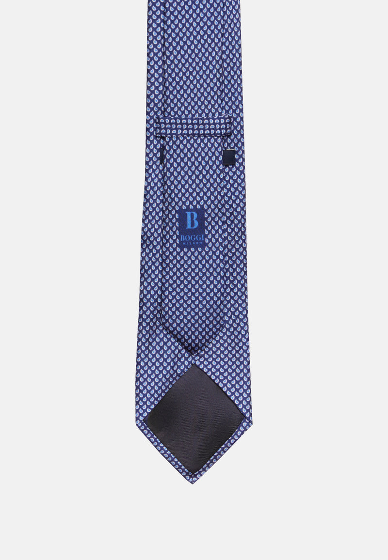 Micro Pattern  Silk Tie