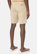 Stretch Cotton Summer Bermuda Shorts