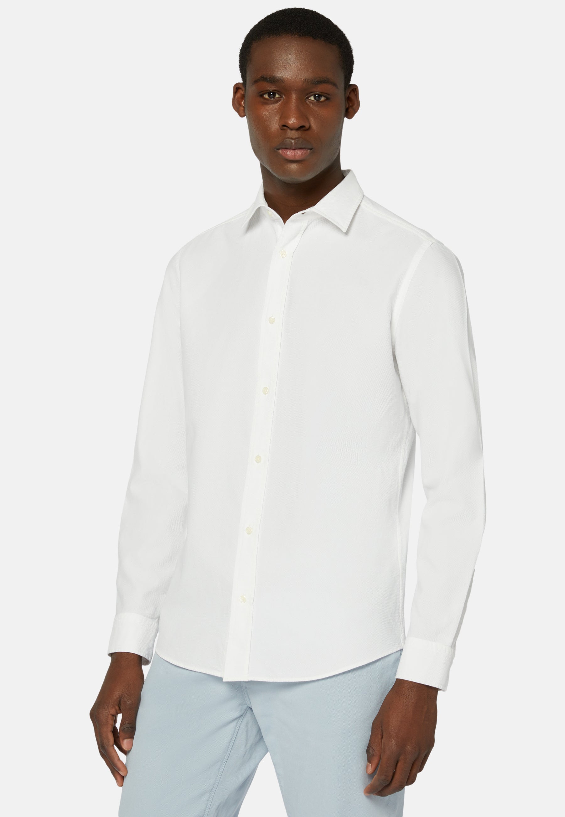 Mens white shirts sales regular fit